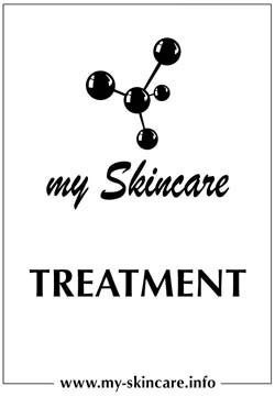 Ein my Skincare Treatment in der kleinen Wirkstoffflasche
